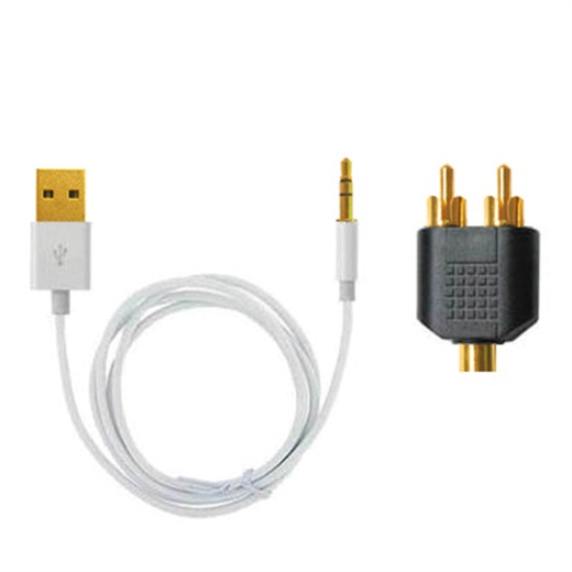 BR609, WeRecord 3.5mm Audio Recording Cable Record from instruments