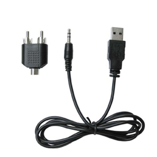 BR609, WeRecord 3.5mm Audio Recording Cable Record from instruments