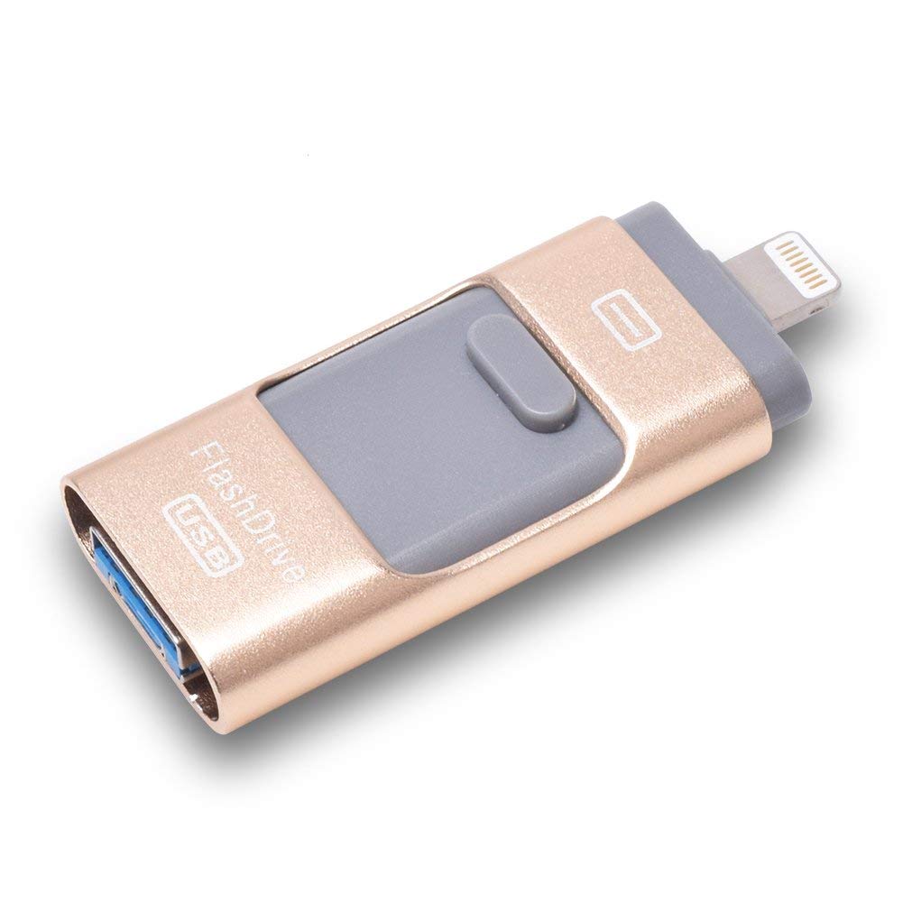DIGITNOW USB Flash for iPhone 32GB iOS Lightning Photo & Music Vault, External Memory Storage Stick Expansion to USB for iPod/iPhone / iPad/Android & Computers--DIGITNOW!