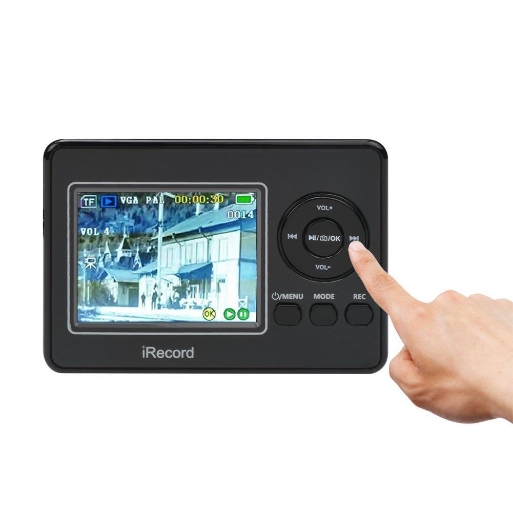 DIGITNOW Video to Digital Converter , Standalone Media AV Recorder and Player with Microphone LCD Display,Capture & Record Analog Videos to DVD and TF Card