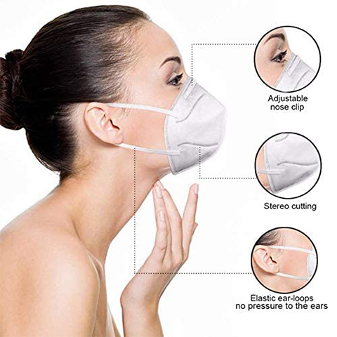 10 PCS KN95 Face Mask Mouth Cover 