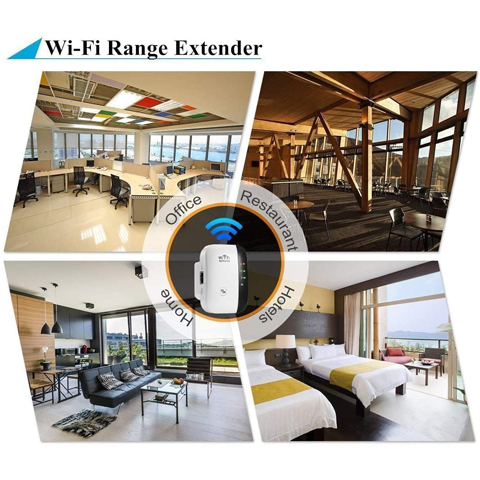  WiFi Range Extender Repeater, 300Mbps Wireless Router Signal  Supports Repeater/AP, 2.4G Network with Integrated Antennas LAN Port, Easy  Installation : Electronics