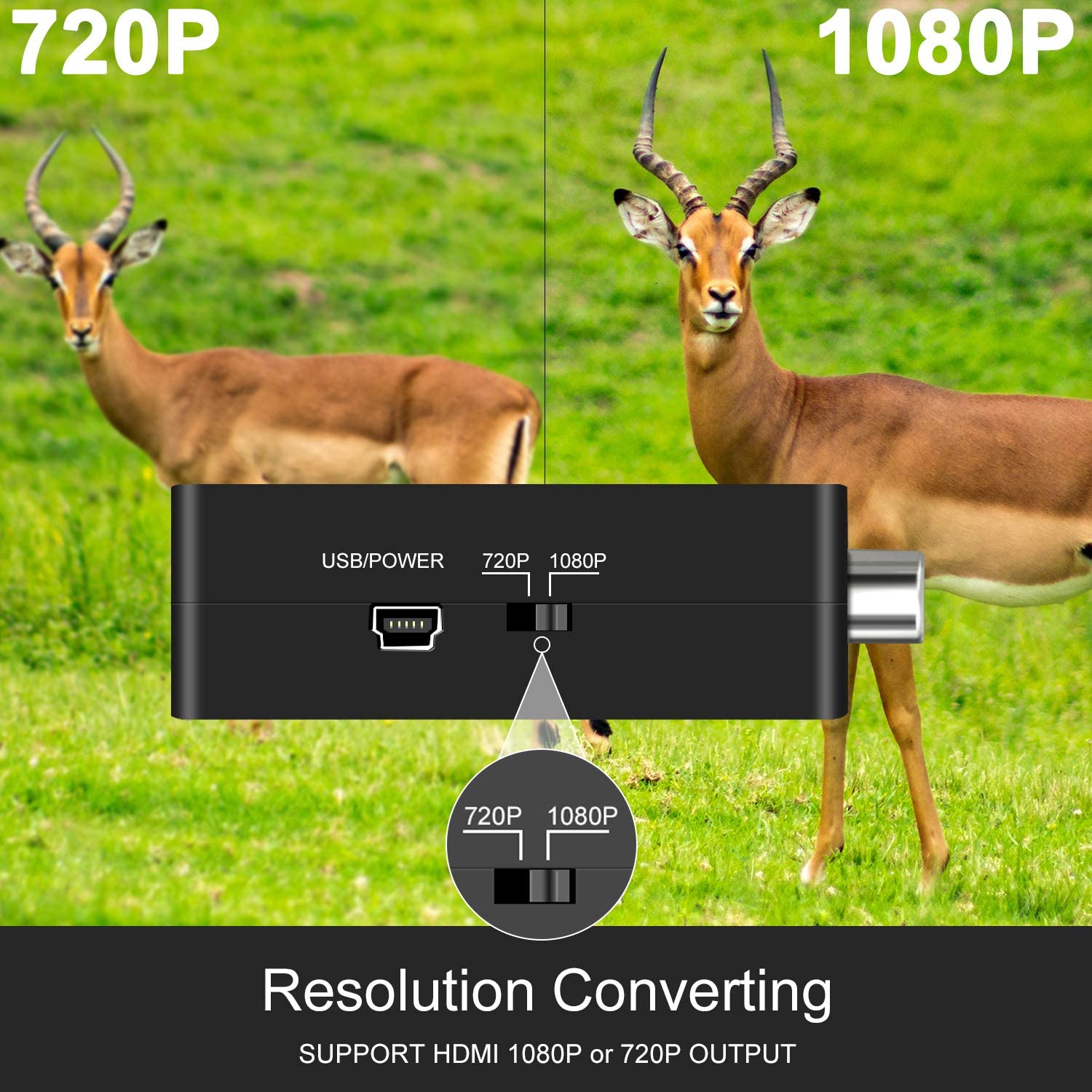 Digitech Composite AV to HDMI Converter