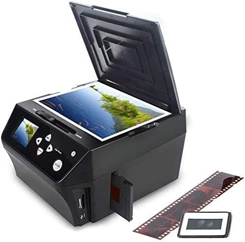 DIGITNOW Film Scanner with 22MP High Resolution Slide Scanner Converts  35mm, 110 & 126 and Super 8 Films, Slides and Negatives to JPEG Includes  4.3 Inch TFT LCD Display-F22MP All-In-1 Film Scanner-DIGITNOW!
