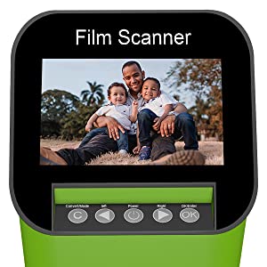 DIGITNOW! 135 Film Negative Scanner High Resolution Slide Viewer,Convert 35mm Film &Slide to Digital Jpeg Save Into SD Card, with Slide Mounts Feeder